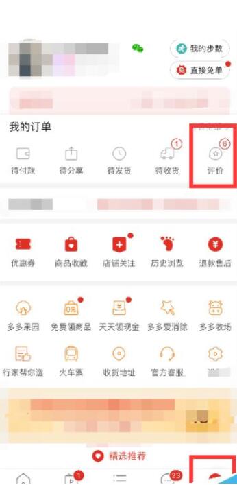 拼多多评价记录怎么查看 拼多多评价记录查看方法